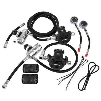 APEKS XTX50 SIDEMOUNT REGULATOR SET