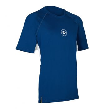 AQUA LUNG RASH GUARD LOOSE FIT SHORT SLEEVE MENS